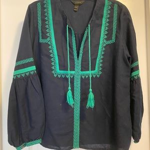 J. Crew Stitched Top